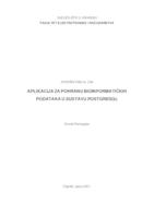 Aplikacija za pohranu bioinformatičkih podataka u sustavu PostgreSQL