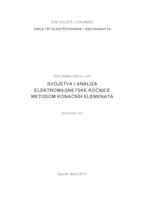 Svojstva i analiza elektromagnetske kočnice metodom konačnih elemenata