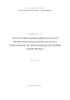 Razvoj WebSolASHRAE web aplikacije za proračune fotovoltaičnih sustava za proizvodnju električne energije upotrebom ASHRAE modela