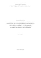 Dirigirana govorna komunikacija robota Peppera i pacijenta pri izvođenju rehabilitacijskih vježbi ramena