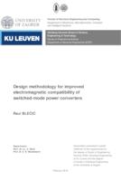 Design methodology for improved electromagnetic compatibility of switched-mode power converters