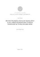 Metode prijenosa digitalnih radioloških slika u mreži ravnopravnih čvorova zasnovane na tehnologijama weba