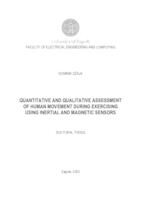 Quantitative and qualitative assessment of human movement during exercising using inertial and magnetic sensors