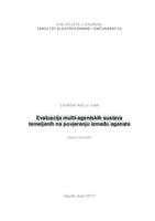 Evaluacija multi-agentskih sustava temeljenih na povjerenju između agenata