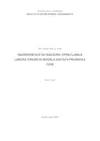 Nadređeni sustav nadzora i upravljanja laboratorijskog modela sustava prijenosa vode