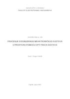 Praćenje svesmjernog mehatroničkog sustava u prostoru pomoću Opti track sustava