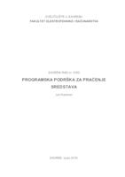 Programska podrška za praćenje sredstava