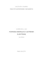 Pohrana energije iz vjetrenih elektrana