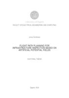 Flight path planning for infrastructure inspection based on artificial potential fields