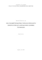 Mapiranje parametara tla pomoću podataka otvorenog promatranja Zemlje i tehnika strojnog učenja
