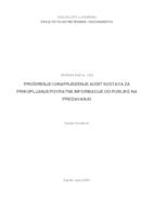 Proširenje i unaprjeđenje AudIT sustava za prikupljanje povratne informacije od publike na predavanju