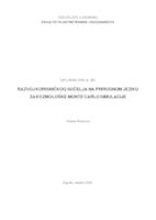 Razvoj korisničkog sučelja na prirodnom jeziku za kozmološke Monte Carlo simulacije