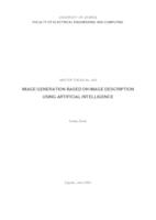 Generiranje slika na temelju opisa slike pomoću umjetne inteligencije