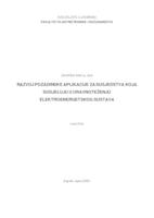 Razvoj pozadinske aplikacije za susjedstva koja sudjeluju u uravnoteženju elektroenergetskog sustava