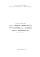 Višestupanjsko asimetrično napajano pojačalo izvedeno diskretnim elementima