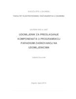 Udomljenik za predlaganje komponenata u programskoj paradigmi zasnovanoj na udomljenicima