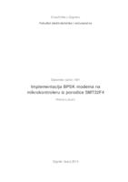 Implementacija BPSK modema na mikrokontroleru iz porodice STM32F4