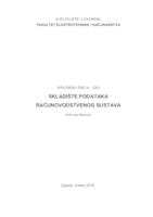 Skladište podataka računovodstvenog sustava