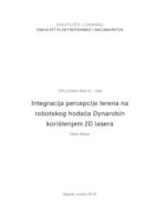 Integracija percepcije terena na robotskog hodača Dynarobin korištenjem 2D lasera