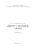 Analiza signalizacijskog prometa protokola Diameter na komponenti HSS