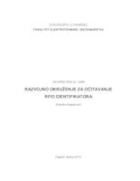 Razvojno okruženje za očitavanje RFID identifikatora