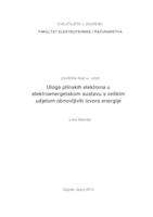 Uloga plinskih elektrana u elektroenergetskom sustavu s velikim udjelom obnovljivih izvora energije