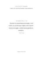 Sustavi za spremanje energije: novi način za povećanje udjela obnovljivih izvora energije u elektroenergetskom sustavu