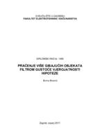 Praćenje više gibajućih objekata filtrom gustoće vjerojatnosti hipoteza