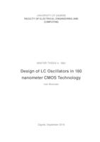 Projektiranje LC oscilatora u 180 nanometarskoj CMOS tehnologiji