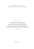 Aplikacija za trenutno poručivanje na uređajima s operacijskim sustavom Android