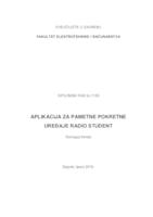 Aplikacija za pametne pokretne uređaje Radio Student