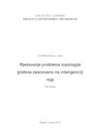 Rješavanje problema topologije grafova zasnovano na inteligenciji roja