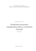 Određivanje povezanosti višeagentskog sustava u dinamičkoj topologiji