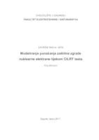 Modeliranje ponašanja zaštitne zgrade nuklearne elektrane tijekom CILRT testa
