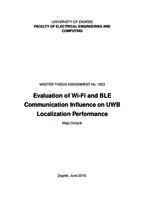 Analiza utjecaja Wi-Fi i BLE komunikacije na performanse ultraširokopojasne lokalizacije