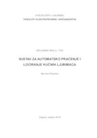 Sustav za automatsko praćenje i lociranje kućnih ljubimaca