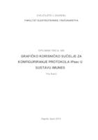 Grafičko korisničko sučelje za konfiguriranje protokola IPsec u sustavu IMUNES