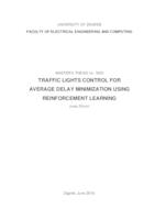 Upravljanje prometnim svjetlima u svrhu minimizacije prosječnog zadržavanja pomoću potpornog učenja