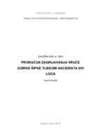 Proračun zagrijavanja vruće gorive šipke tijekom akcidenta DVI LOCA