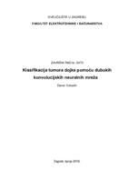 Klasifikacija tumora dojke pomoću dubokih konvolucijskih neuralnih mreža