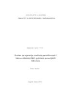 Sustav za mjerenje relativne permitivnosti i faktora dielektričkih gubitaka izolacijskih tekućina