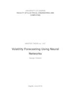 Predviđanje volatilnosti pomoću neuronskih mreža