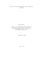 Utjecaj vanjske reaktancije na elektromehanička njihanja elektroagregata