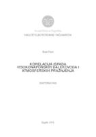 Korelacija ispada visokonaponskih dalekovoda i atmosferskih pražnjenja