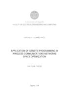Application of genetic programming in wireless communications networks space optimization