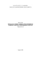 Regulacija vodnih turbina s prilagodbom na kvarove u sustavu pozicioniranja lopatica