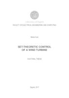 Set-theoretic control of a wind turbine