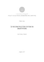 3D reconstruction system on smartphone
