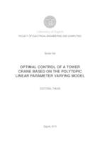 Optimal control of a tower crane based on the polytopic linear parameter varying model

