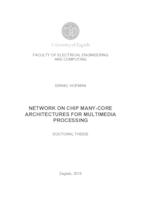 Network on chip many-core architectures for multimedia processing
